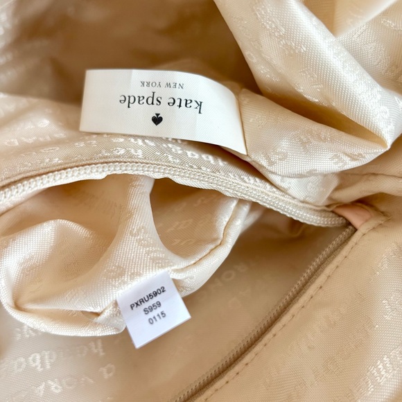 KATE SPADE Renny Drive REENA Blush Pink Pebbled Leather Tote Satchel - Picture 3 of 15